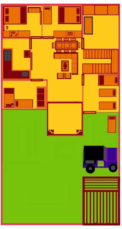 3 BHK House Design