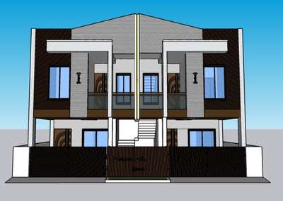 🏡 Modern Duplex House Front Elevation Design ✨

A perfect blend of luxury and symmetry, this two-floor elevation features elegant glass railings, wooden textures, and marble highlights that add a contemporary touch to your dream home.
Designed for those who love a modern lifestyle with spacious balconies and premium finishes.

📐 Ideal for 30x40 or similar plot sizes
🎨 Modern | Elegant | Functional

💬 Tell us — would you prefer this elevation with light or dark color tones?

#HouseElevation #DuplexHouseDesign #ModernHomeDesign #HouseFrontDesign #HousePlanFiles #3DElevation #DreamHome #ArchitectureDesign #HomeExterior #ModernDuplex