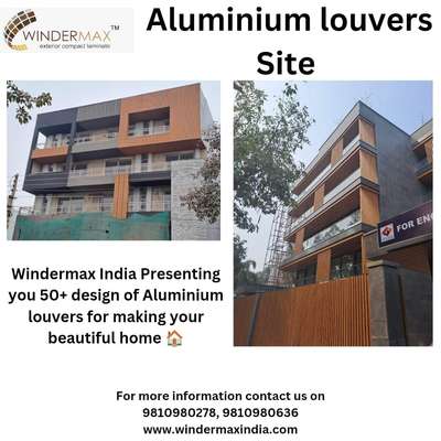 Aluminium louvers available in factory price

Hello sir /mam 

*Interior and exterior products available in wholesale prices*  

Show Our Product details  on my WhatsApp catalogue 

Catalogue link here 👉  https://wa.me/c/918882291670
or more information so please call us 

*Metal exterior wall cladding*
*HPL High pressure laminate*
*ACL Aluminum composite louvers* 
*Solid aluminium louvers*
*WPC louvers*
*Wall FINs* 
*ACP Aluminium composite panel*

www.windermaxindia.com 

Thanks and regards
Shahid siddique
Windermax india