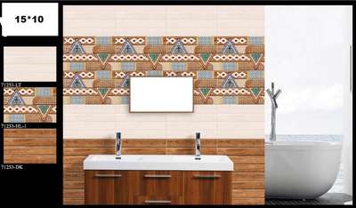 15x10 Bathroom Wall Tiles @ Jet Ceramics And Granites, Near Vengali Bridge, Elathur PO, Kozhikode. 📞+917012304242