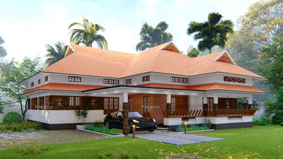 DESIGNING | CONSTRUCTION 
കേരളത്തനിമയിൽ ഒരു 4 ബെഡ്‌റൂം വീട്.
#4BHKHouse #4BHKPlans #newkeralahome