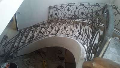 weight iron railing