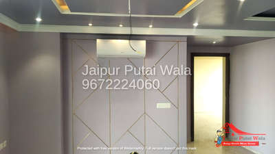 Interior painting with #premiumquality #interiorpainting #homepainting #jaipur #housepainting