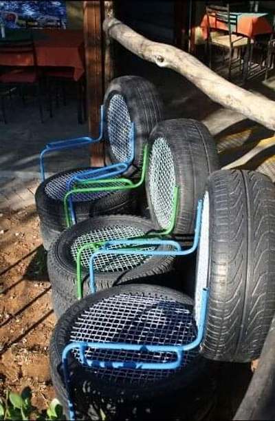 Reuse of used tires