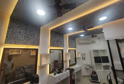 Chithra Saloon Interior work completed @ Kennedimukku Palarivattam, Ernakulam
#Architectural&Interior (Budget work)