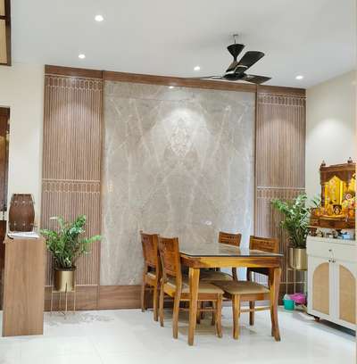 Dining Area

#InteriorDesigner #interiorinspiration #diningroomdesign #interiordesignkerala #archkerala #archdairy #HouseRenovation #wooddesign