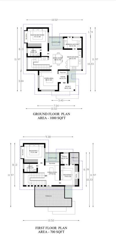 Our new project at Wayanad.Small and Sweet home for 1700 sqft. #architecturedesigns  #whitefloors  #KeralaStyleHouse  #keralaplanners