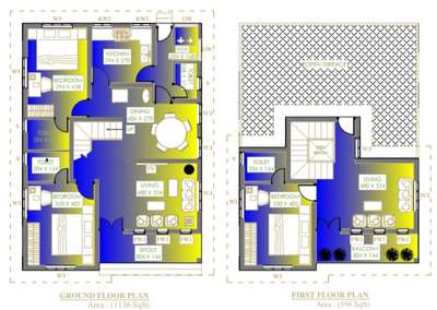 Vasthu based modern plan