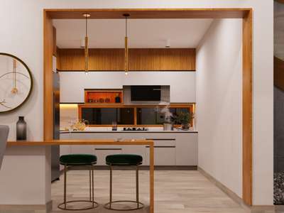 Modern kitchen Design  #KitchenIdeas #keralahomedesignz #keralastyle