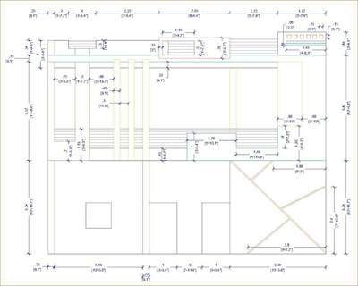 2D House plan according to vastu with furniture and column layout 

#floor plan
#2d flor plan #ElevationHome  #autocad  #autocaddrawing  #Architectural&nterior