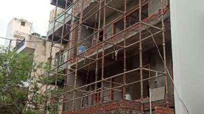 scaffolding contact 9369206079 
 #builders #signage #hpl #plaster
