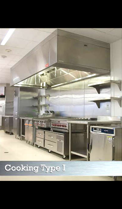 commercial kitchen equipments & 
ss hoods
