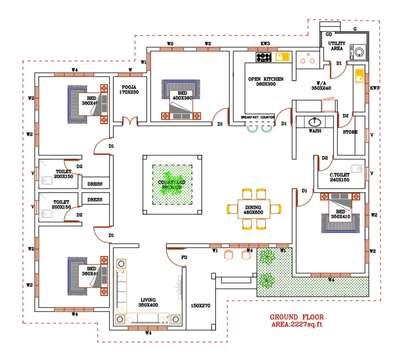 DM for more home plans.. 
#dreamhomes #budget_home_simple_interiar #calicut