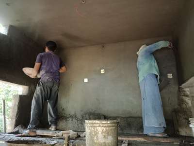 plastering work