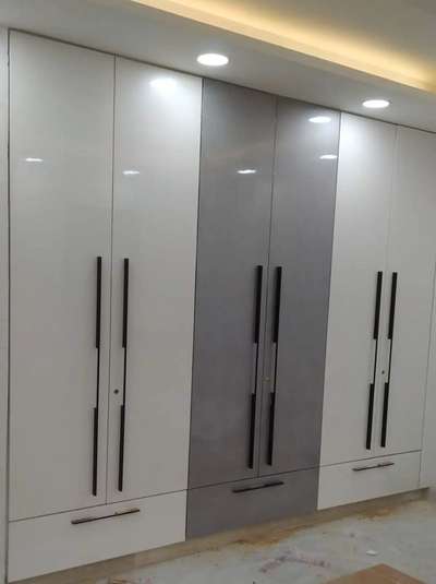 aluminium fabrication wardrobe. low cost. 420 sqft