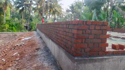 *Brick work*
structural work using Red brick