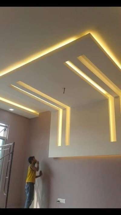 gypsum ceiling Thrissur cheruthuruthi 📞7907544304 #GypsumCeiling  #fallceiling  #gypsumpartition  #GyspumPlastering  #Gypsam