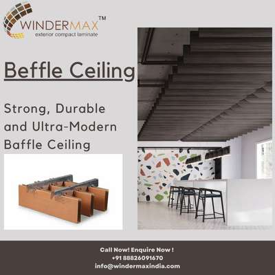 We are providing all types of baffle ceiling with very reasonable price and best quality products
.
.
#beffleceiling #beffle #ceiling #falseceiling #woodenceiling #aluminiumceiling  #aluminium #Exterior #wpcinterior #louvers #elevation #Interiordesigner #Frontelevation #modernexterior  #Home #Decor #louvers #interior #aluminiumfin #fins #hpl #clips #clip #fixingclip #louversclips #wpclouvers #homedecor  #elevationdesign #architect #interior #exteriordesign #architecturedesign #fin #interiordesigner #elevations #frontelevation #architecturelovers 
.
.
Any requirement now or in feature so please contact us on:-

8882291670 9810980278
www.windermaxindia.com
www.indianmake.co.in 
Info@windermaxindia.com

Regards
Windermax India