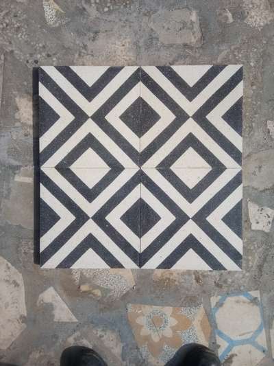 10@10 inch cement Mosaic tiles