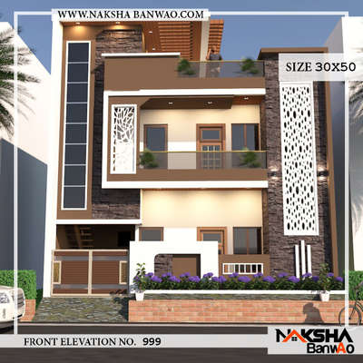 Running project #Kolkata West Bengal
Elevation Design 30x50
#naksha #nakshabanwao #houseplanning #homeexterior #exteriordesign #architecture #indianarchitecture
#architects #bestarchitecture #homedesign #houseplan #homedecoration #homeremodling #Kolkata #india #decorationidea #Kolkataarchitect

For more info: 9549494050
Www.nakshabanwao.com