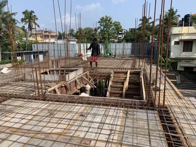 #kadvanthara
 #pile design
 #piling and shuttering ground floor slab g+3 storey building