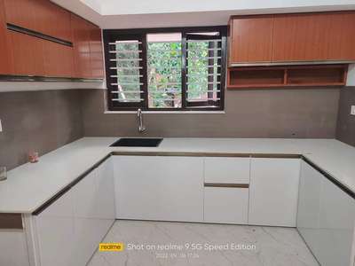 Low cost kitchen 7907544304 #ModularKitchen  #KitchenIdeas  #ClosedKitchen  #LShapeKitchen  #KitchenCabinet