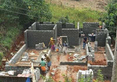 Ongoing Residential Project @ Eranakulam  #HouseConstruction  #constructionsite  #Buildingconstruction  #buildingrenovation