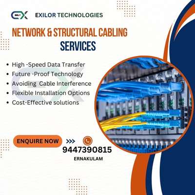 Networking & Structural Cabling Services    





 #networkinstallation 
 #structuralcabling
 #datanetwork      
 #datacablinginernakulam
 #datatransfer
#interconnectedness  #intercome