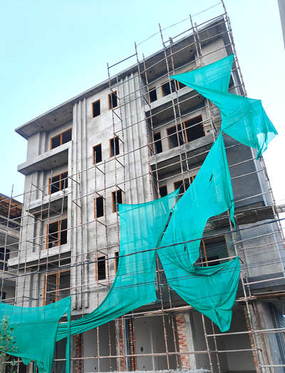 5 Storey plaster work 
 #vrdbuildtech #vrdbuild  #Delhihome #builderflat #civilcontractors #civilcontractors
