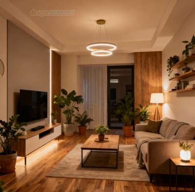 looking so good with warm lights.  #FalseCeiling  #LivingRoomCeilingDesign  #interiordecor