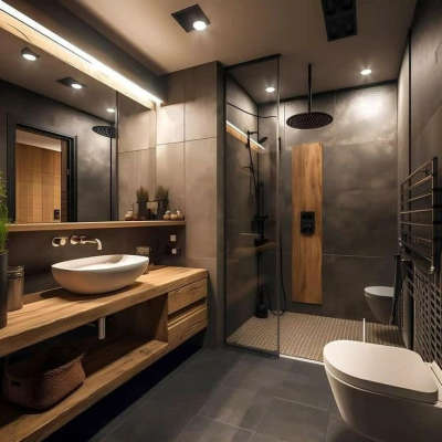 𝐃𝐄𝐒𝐈𝐆𝐍 𝐈𝐃𝐄𝐀𝐒 𝐅𝐎𝐑 𝐁𝐀𝐓𝐇𝐑𝐎𝐎𝐌 𝐒𝐓𝐘𝐋𝐄𝐒❤️
 #Architectural&Interior  #interiorbathroom  #HouseConstruction  #archdaily  #BathroomDesigns  #BathroomTIles  #bathroomdecor  #moderndesign  #workers  #koloapp