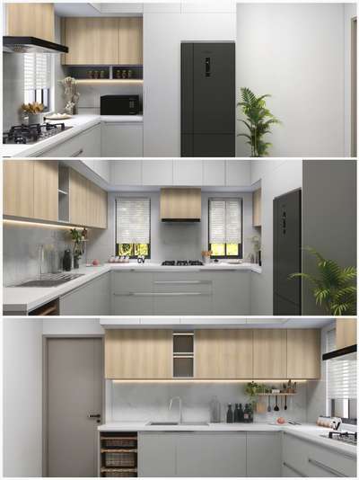 #KitchenIdeas  #KitchenInterior  #KitchenDesigns #ModularKitchen  #KitchenRenovation  #Cshapekitchen  #simplekitchen #SmallKitchen