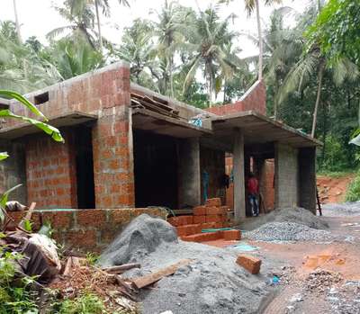 site: #chokli #kannur #1200sqftHouse #ongoing