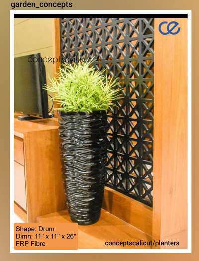 Garden Upgrades
Beautiful Ondoor Fibre Planters

various models, colours and customisation available

contact us for more details 

 #planters  #IndoorPlants  #gardening  #conceptscalicut  #InteriorDesigner  #BedroomDecor