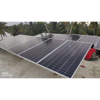 4kw on-grid project at kayamkulam..
Panasonic Halfcut panels