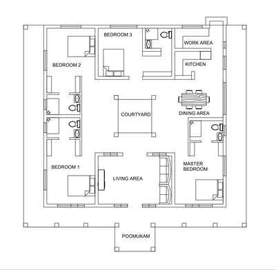 Kerala Traditional Nalukkettu LAYOUT
2700sqft
#Naalukettu #Keralatraditional #Kerala #Homedesigns #Kolo