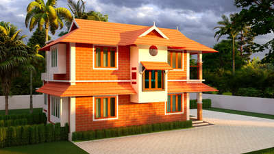 A beautiful home with porotherm brick and mp roof tile.  #exteriors  #