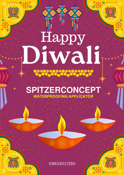 happie Diwali #spitzerconcept  #WaterProofings  #zydex  #Fosroc  #ardexendura  #BASF  #sika