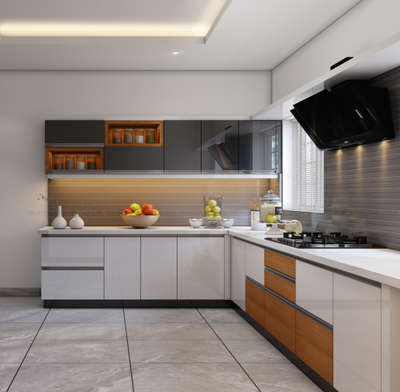 #ModularKitchen 
tropical decors