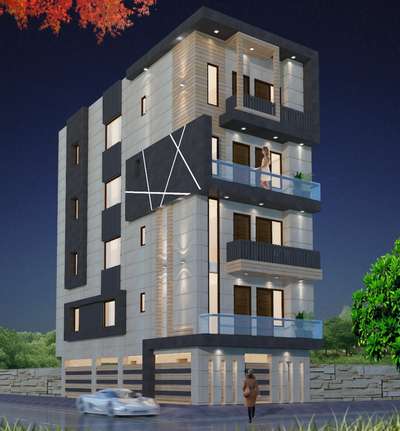 #stilt+4exteriordesign  #delhielevation
 #frontElevation  #modernelevation
 #frontfacade
 #topelevation
 #ContemporaryHouse