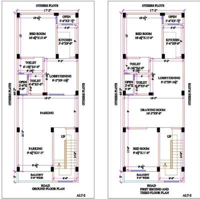 *Architecture Building drawing *
Architecture residential building floor plan