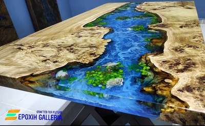 epoxy dinning table