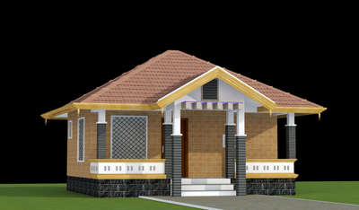 single story house
location palakkad
 #KeralaStyleHouse  #keralaarchitectures  #HouseDesigns  #TraditionalHouse