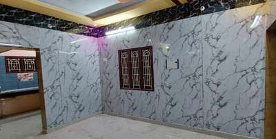 hall and kitchen wall design