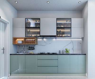 MODULAR KITCHEN DESIGN

 #ClosedKitchen #ModularKitchen #OpenKitchen #green #HouseDesigns #Designs