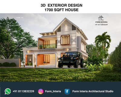 3D Exterior Design 
#render3d3d #3delivation  #ElevationHome #KeralaStyleHouse  #keralaplanners  #keralatraditionalmural  #kerala_architecture  #3dhouse 
 #3DPainting