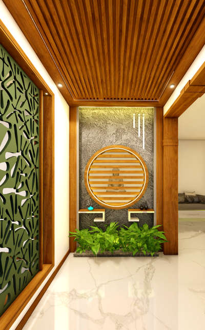 Foyer Design For Mr. Sandeep, perumanna