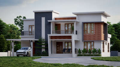 2250 sqft Residential building @ koduvally