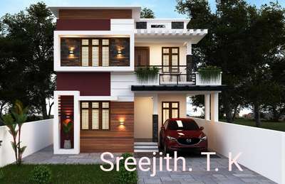 1500 sqft. 3 bhk house. just 3 cent land. Location Anayara, Trivandrum.Rs 30 lakhs