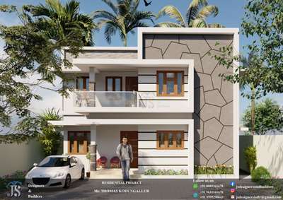 For Mr. Thomas
 #HouseDesigns  #ElevationHome  #architecturedaily  #KeralaStyleHouse  #architecturedesigns  #buildingpermits  #buildcontractors  #ElevationDesign  #Architect